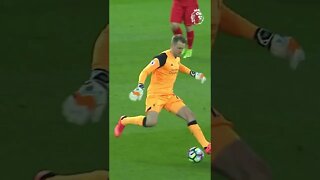 Premier League Goalkeeper skills 😍 #shorts