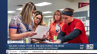 Valley high school looking for leader of CNA program
