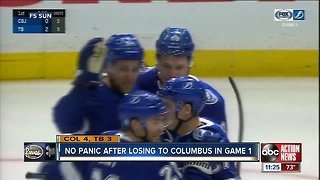Tampa Bay Lightning look to bounce back from Game 1 collapse