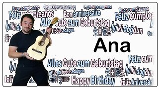 Happy Birthday Ana - Happy Birthday to You Ana #shorts