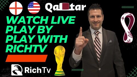 England vs America - World Cup Qatar 2022 - Live Play by Play