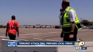 Terrorist attack drill prepares San Diego crews