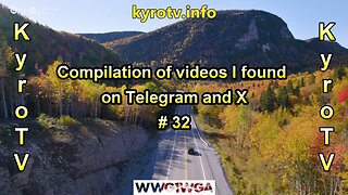 Compilation of videos I found on Telegram and X #32