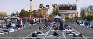 Temporary homeless shelter closing in Las Vegas
