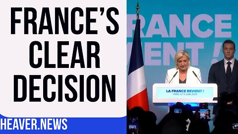 Le Pen French Victory Sparks Shock ANNOUNCEMENT