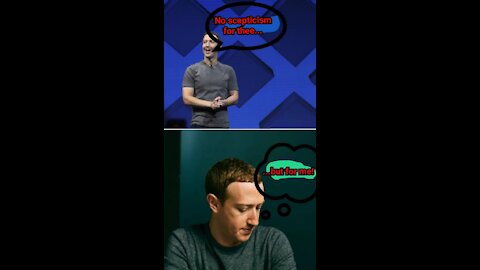 Mark Zuckerberg is HIGHLY SCEPTICAL of #COVID19 vaccines!!