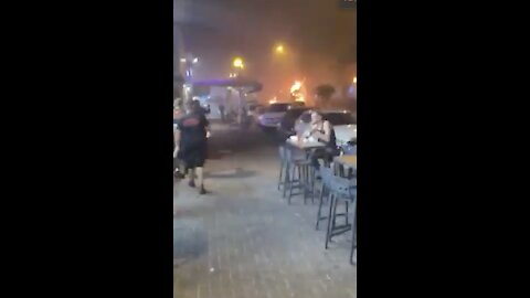 TERRIFYING - Footage Emerging From Israel Rocket Attack