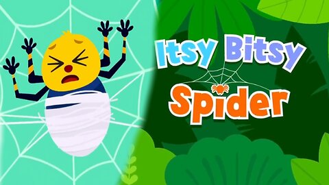 ITSY BITSY SPIDER | Baby Cartoons | Kid Cartoons| Baby Song