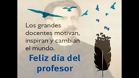 Feliz Día del profesor universitario