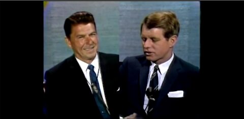 Ronald Reagan debates Robert Kennedy on Vietnam War - CBS News Town Meeting of the World – May 1967