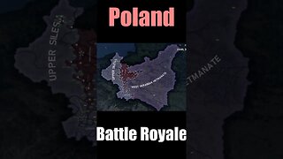 POLAND BATTLE ROYALE: ROUND 1 | Hoi4 Timelapse #shorts #hoi4timelapse