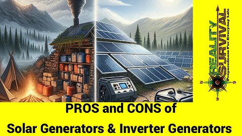Pros and Cons of Inverter and Solar Generators