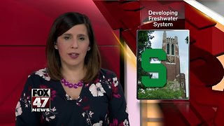 MSU students work on developing a freshwater system