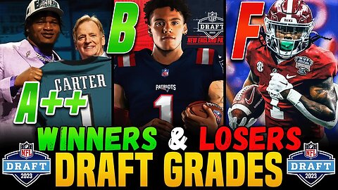 2023 NFL Draft Grades DAY 1 | WINNERS & LOSERS