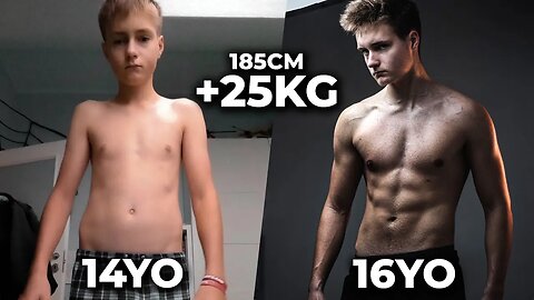 16 Year Old Incredible 2 Year Calisthenics Transformation