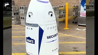 The Robot Apocalypse Has Started In Lowes Parking Lots