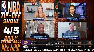NBA Picks, Predictions and Player Props | NBA Prop Bets and DFS Recommendations | Tip-Off for Apr 5