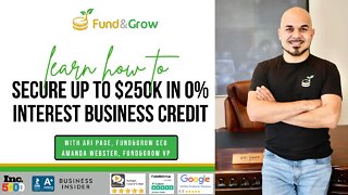 How to Grow With $250,000 Business Credit