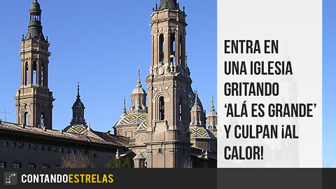 Entra en una iglesia al grito de 'Alá es grande' y culpan ¡al calor!