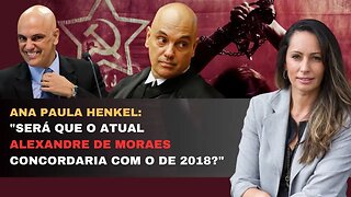 Ana Paula Henkel prova a contradição do Ministro Alexandre de Moraes