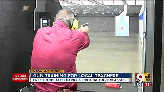 Gun training for local teachers