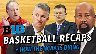 Big Ten Basketball Podcast: The NCAA Will Be Dead in 5 Years | Recap Indiana, Purdue, Wisconsin, MD