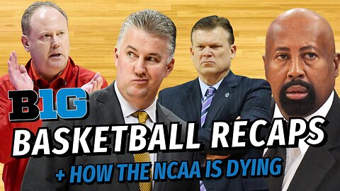 Big Ten Basketball Podcast: The NCAA Will Be Dead in 5 Years | Recap Indiana, Purdue, Wisconsin, MD