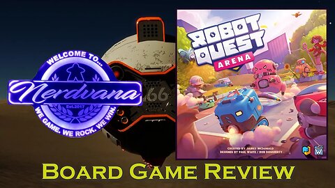 Robot Quest Arena Board Game Review