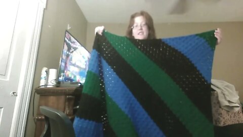 Finished Fridays: Boyfriend's blanket