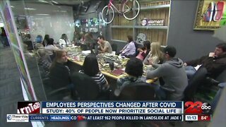 Employee job perspectives change after COVID-19