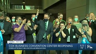 Cox Business Convention Center reopening after multi-million dollar renovations