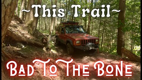 New Winch - Wicked Trail – Bad to the Bone – Remote Pennsylvania Wilds - Jeep Cherokee XJ