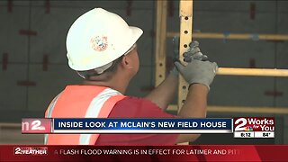 An inside look at McLain's new field house
