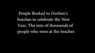 SOUTH AFRICA - Durban - Scores flock to Durban's beaches (Video) (DEt)