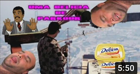 Uma Delícia de parkour 🤣😂🤣😂 GTA V