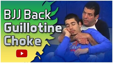 Brazilian Jiu-Jitsu Grappling - Back Guillotine Choke