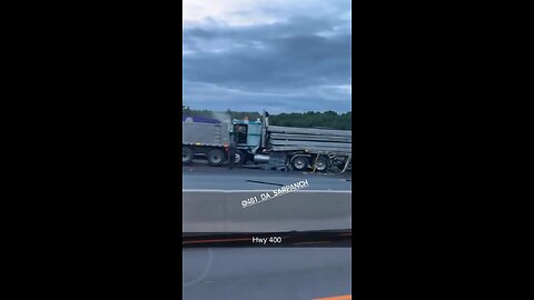 Serious Truck Accident On Highway 400