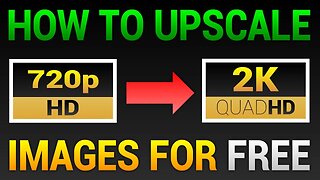 How To Upscale Unlimited Images For FREE (AI Image Upscaler)