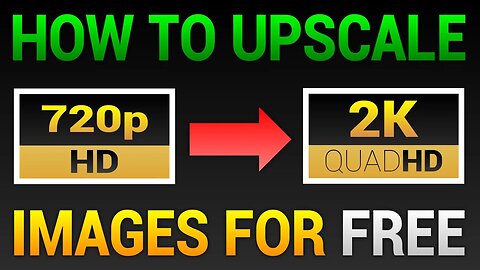 How To Upscale Unlimited Images For FREE (AI Image Upscaler)
