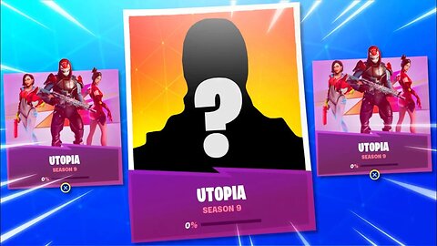 New SECRET "UTOPIA SKIN" in Fortnite Season 9! MYSTERY "UTOPIA SKIN" CHALLENGES! (New FortByte Skin)