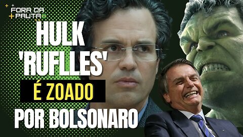 HULK “RUFLES” quis lacrar e acaba zoado por Bolsonaro | Defensora de bandido choraminga por dinheiro