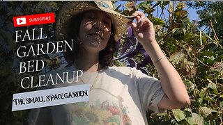 Fall Garden Bed Cleanup