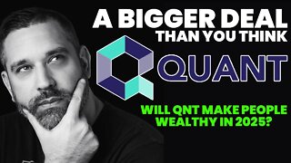 Will Quant Network QNT Token Make People Wealthy by 2025?