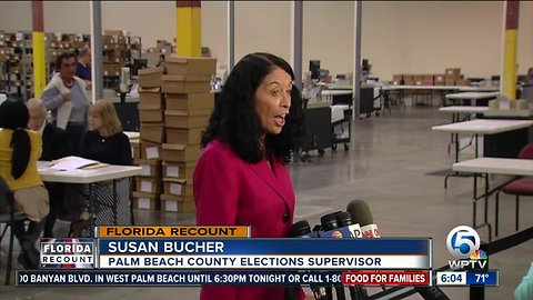 Palm Beach County begins hand recount in Senate race