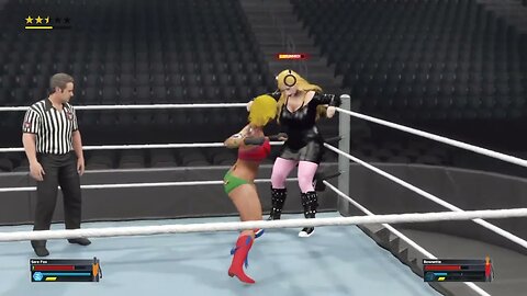 WWE 2K23: Sara Fox Vs. Bowsette (Legend Difficulty)