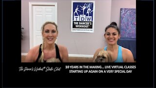 10 years in the making... Live virtual classes start up again on a very special day.