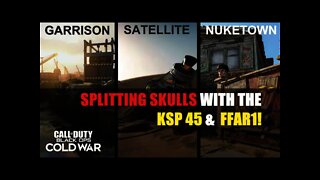 SPLITTING SKULLS with the KSP 45 & FFAR1! (Call of Duty: Black Ops Cold War)