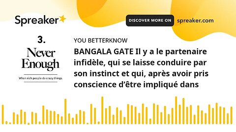 BANGALA GATE Il y a le partenaire infidèle, qui se laisse conduire par son instinct et qui, après av