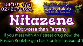IGP10 478 - Nitazene - 20x worse than Fentanyl