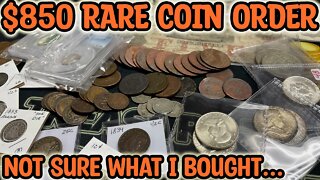 I Ordered $850 In Rare Coins And Banknotes: Unboxing My Coin Collecting Purchase